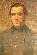 Antonio Alice Portrait of Benjamin Lavaisse oil painting artist